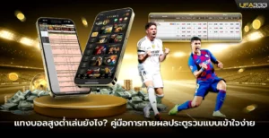 แทงบอลสูงต่ำเล่นยังไง คู่มือการทายผลประตูรวมแบบเข้าใจง่าย