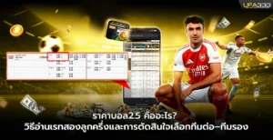 ราคาบอล2.5 UFA333 คืออะไร